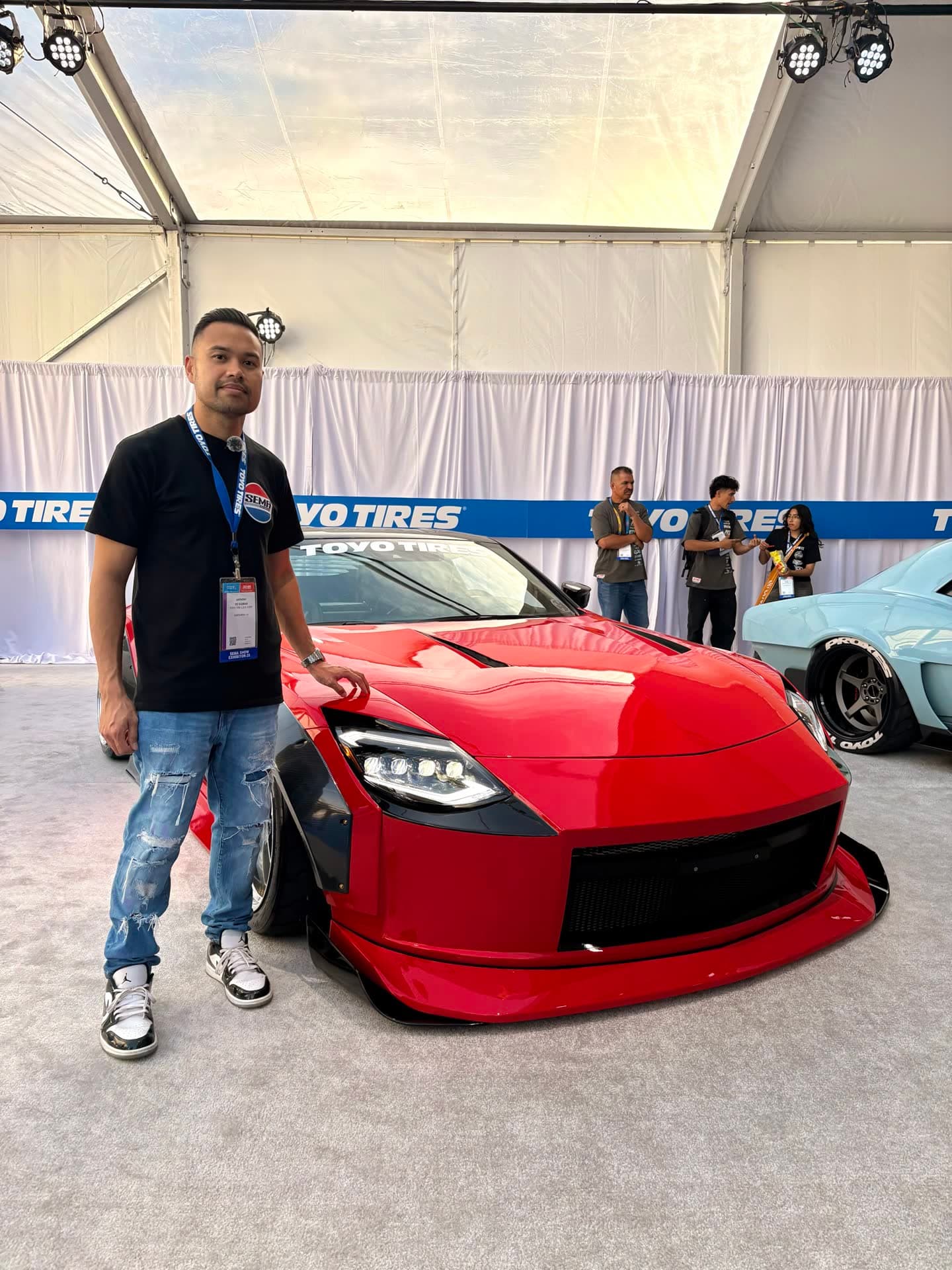 The Z build on display at the SEMA auto show 2025