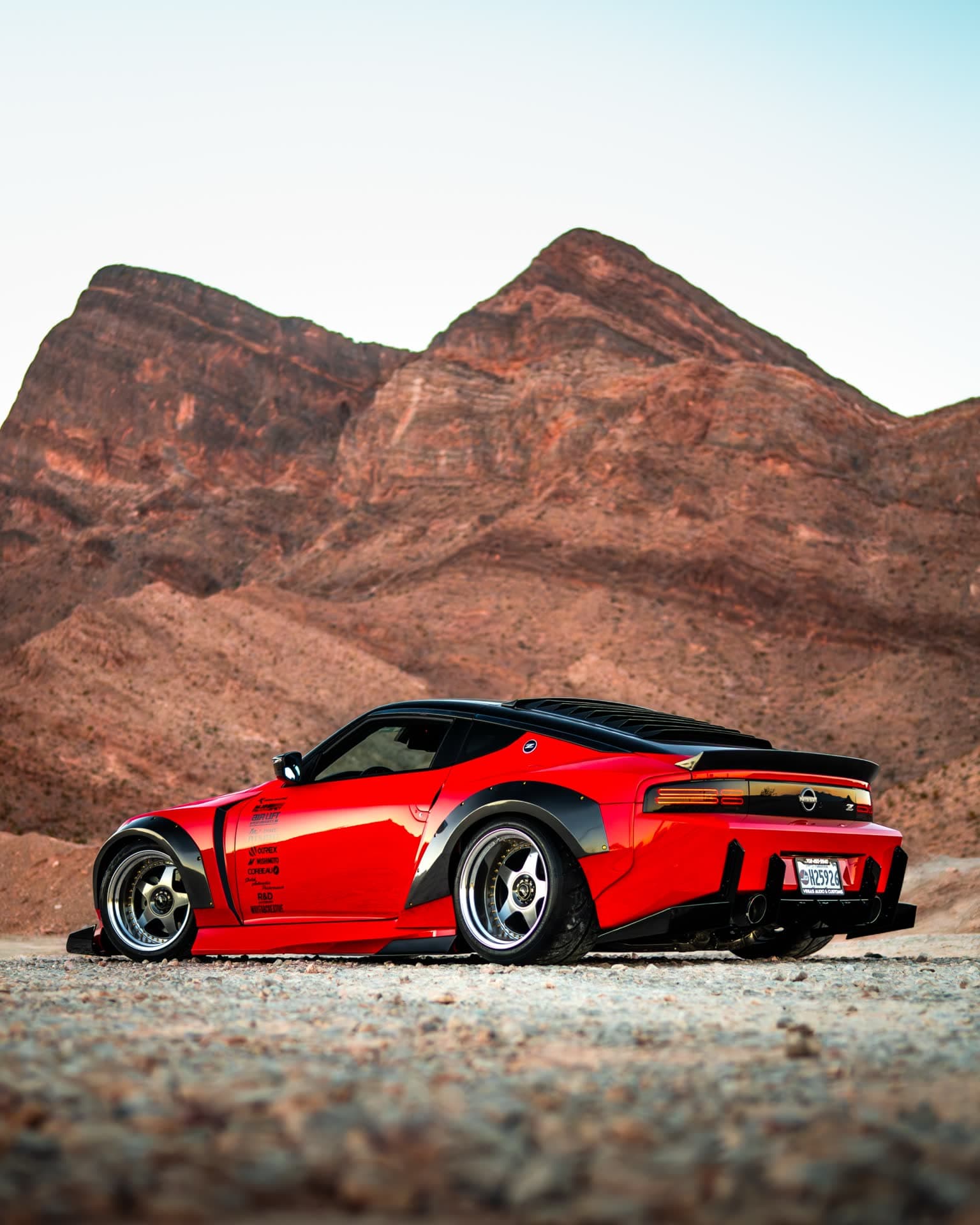 Widebody Z in the desert